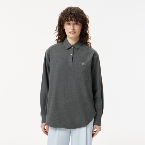 Женская Женская рубашка Lacoste оверсайз