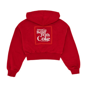 Женская толстовка PUMA X COCA COLA Cropped Hoodie TR