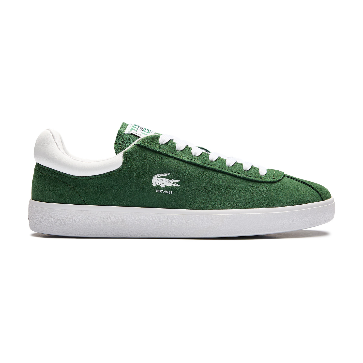 Мужские кеды Lacoste BASESHOT 223 1 SMA, цвет – зеленый купить в