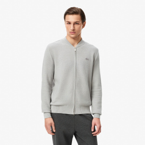 Мужской Кардиганы Мужской кардиган Lacoste на молнии классического кроя