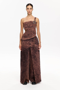 Женский топ Les Benjamins DENİM TOP 202