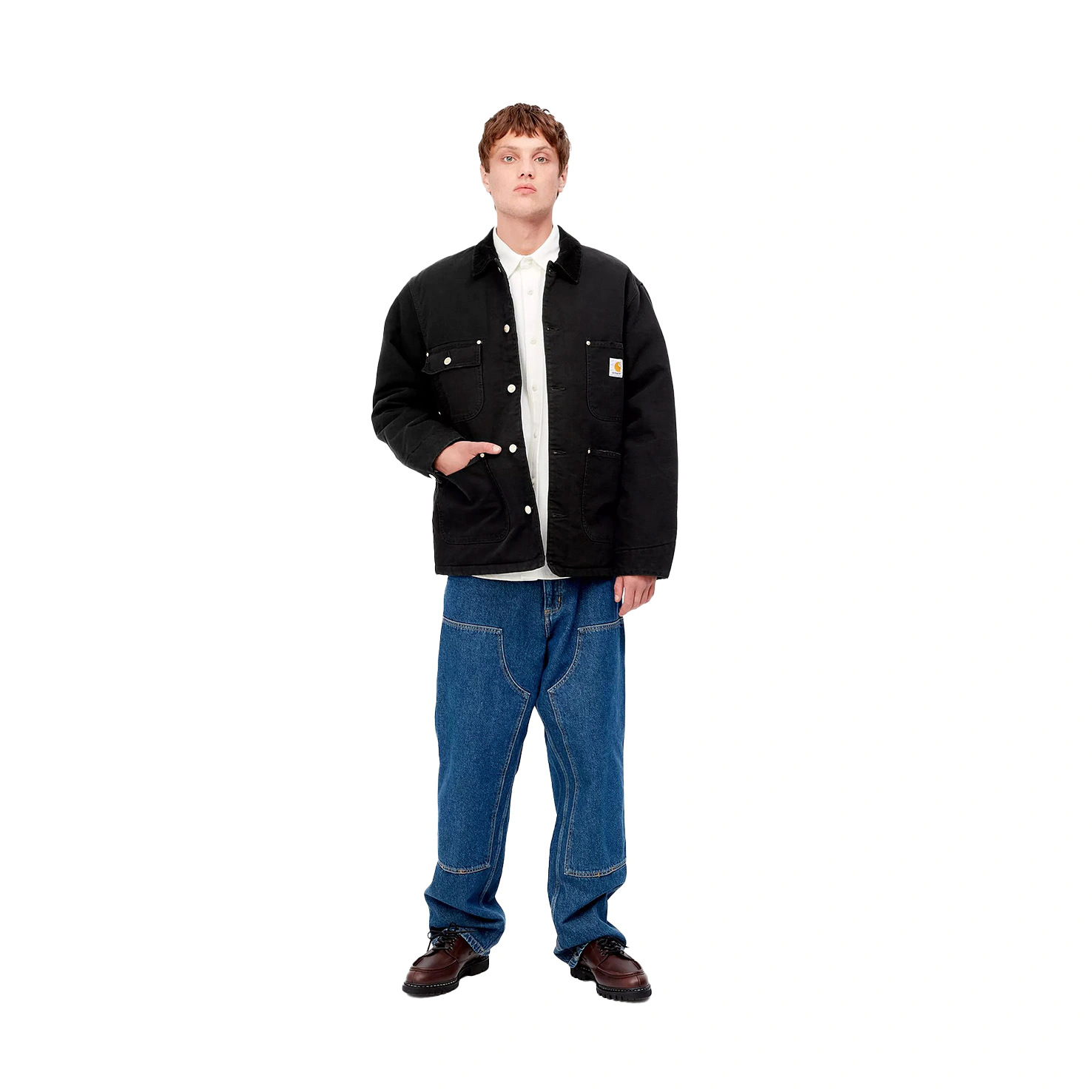 Мужская куртка Carhartt WIP OG Chore Coat, цвет – черный