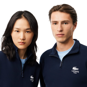 Lacoste Толстовка на молнии с высоким воротом