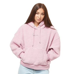 Женская толстовка Karl Kani Metal Signature Teddy Os Hoodie