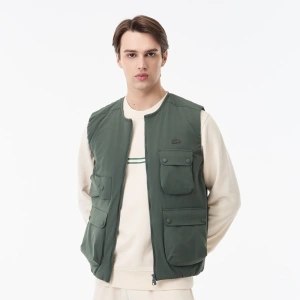 Мужская жилетка Мужской жилет Lacoste с внешними карманами
