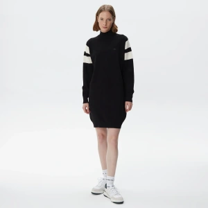 Женское Женское платье Lacoste свободного кроя с длинными рукавами
