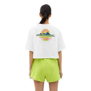 Женская футболка Les Benjamins CROP OVERSIZED TEE 022