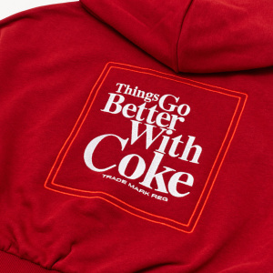 Женская толстовка PUMA X COCA COLA Cropped Hoodie TR