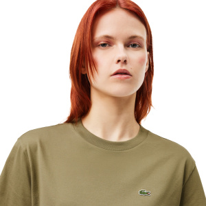 Женская футболка Lacoste TEXTILE
