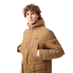 Мужская куртка Lacoste Утеплённая парка с капюшоном
