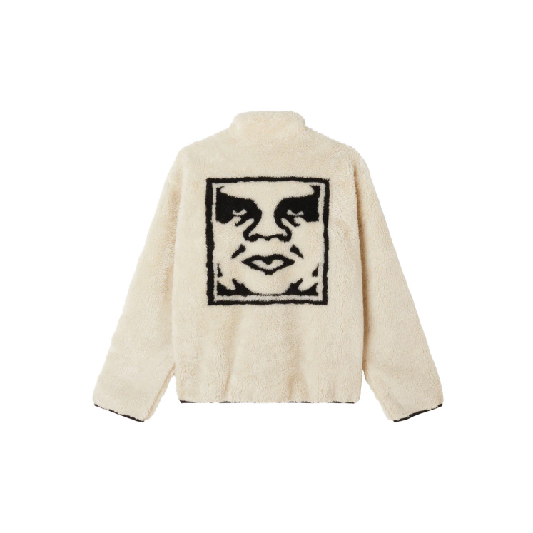 Мужская куртка OBEY ICON FACE SHERPA JACKET