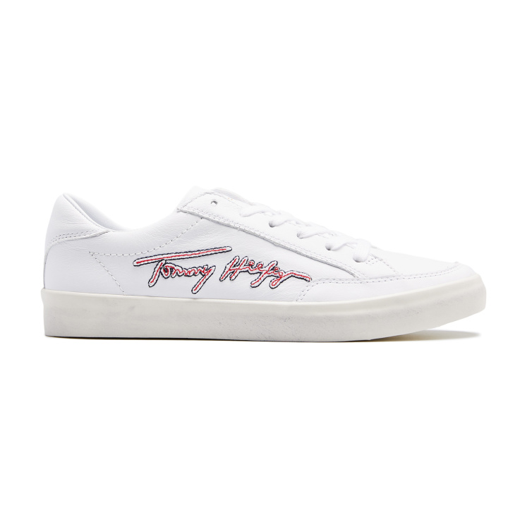 Женские кроссовки Tommy Hilfiger SIGNATURE LEATHER TRAINERS