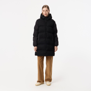 Женский Женский длинный пуховик Lacoste