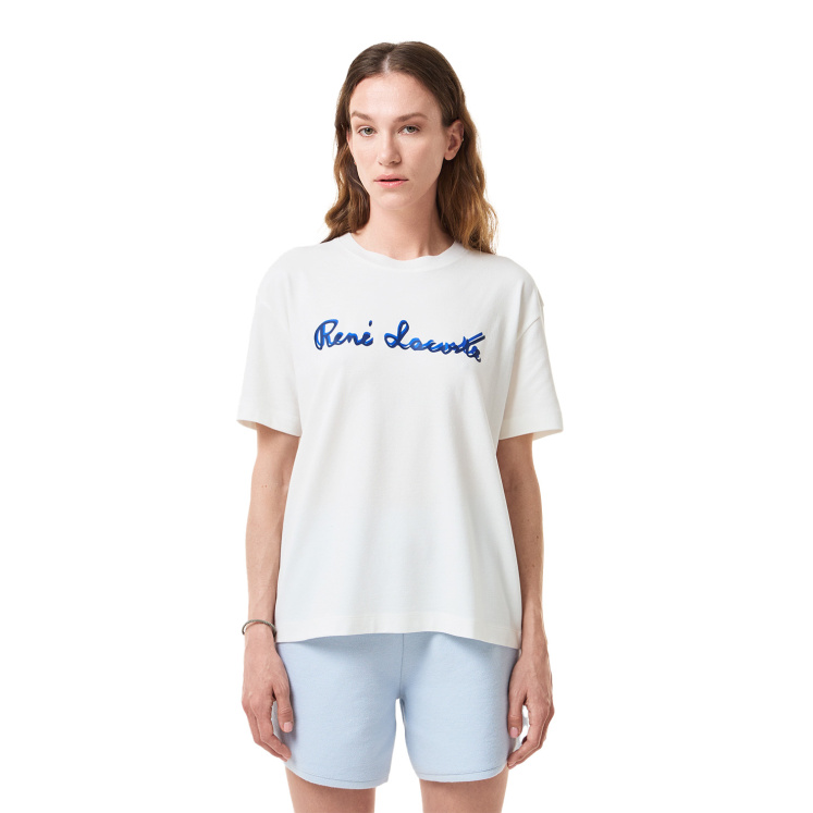 Женская футболка Lacoste TEESHIRT SS