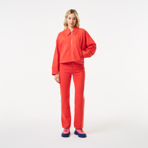 Женские Женские прямые джинсы Lacoste из экологиески чистого хлопка