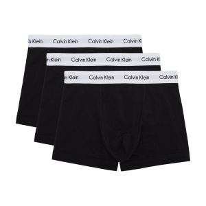 Мужское нижнее белье Calvin Klein 3 Pack Trunks  Cotton Stretch