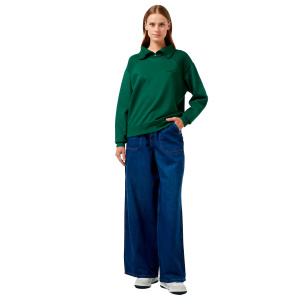 Женская толстовка Lacoste MIXED FABRIC