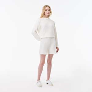 Женские Женские рельефные шорты Lacoste из смеси хлопка