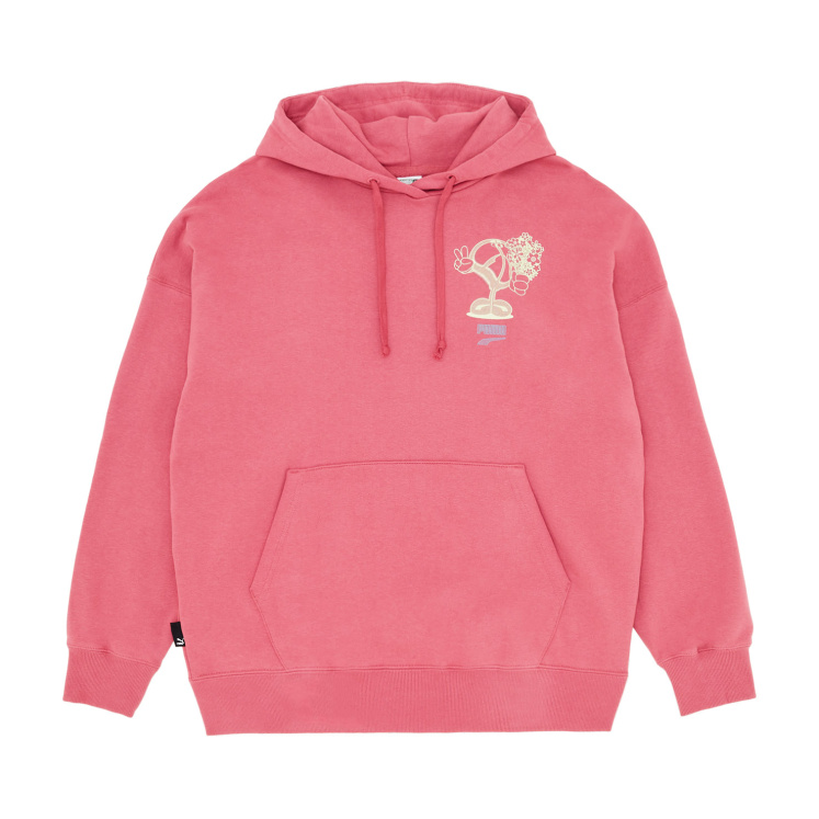 Женская толстовка PUMA Downtown Oversized Graphic Hoodie TR