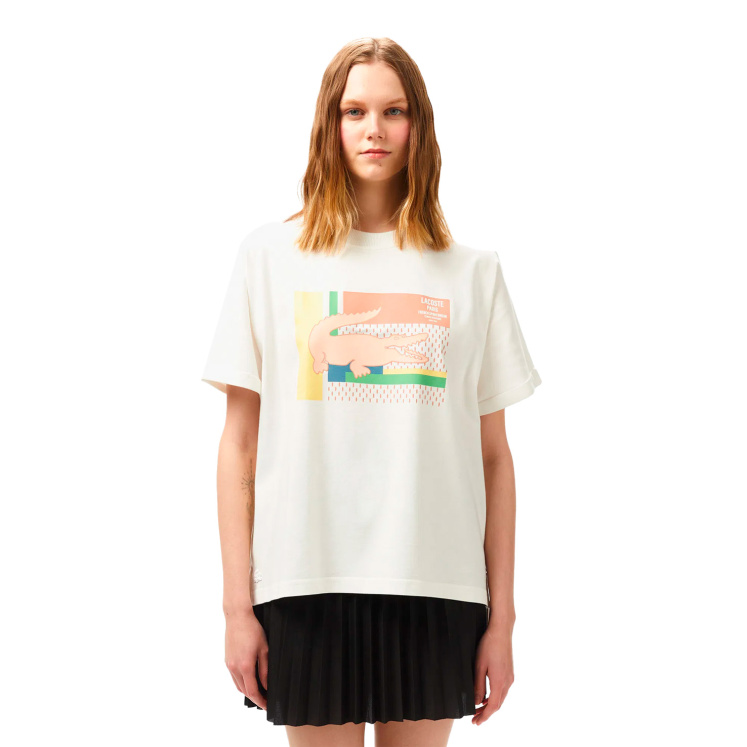 Женская футболка Lacoste T-SHIRT