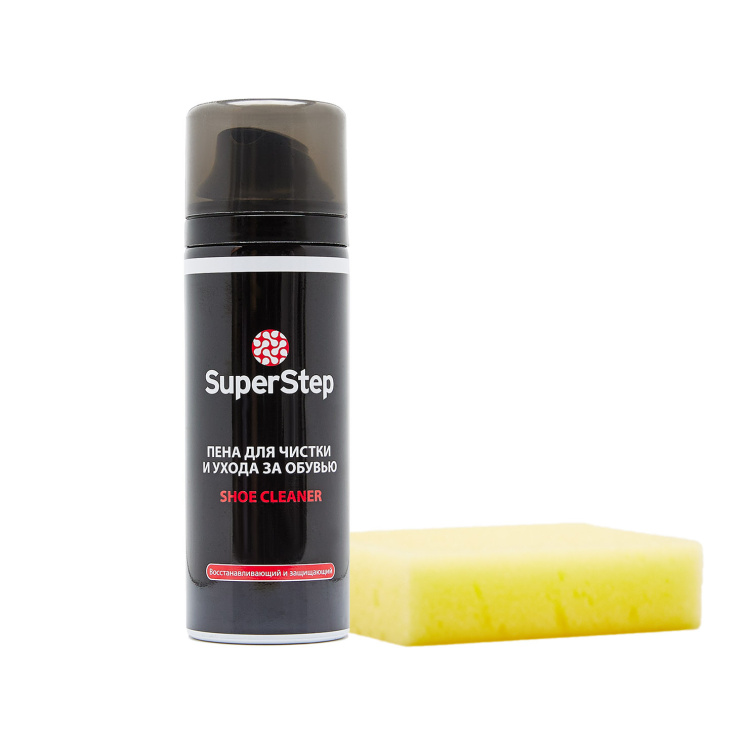 Средство по уходу SuperStep Пена для чистки и ухода за обувью