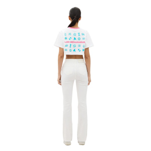 Женская футболка Les Benjamins CROP TEE 002