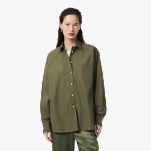 Женская Женская рубашка Lacoste из хлопка