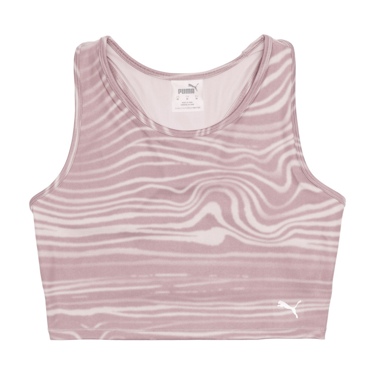 Женский топ PUMA STUDIO AOP CROP TANK