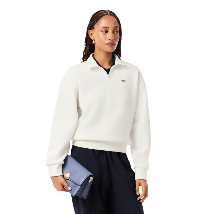 Женская толстовка Lacoste HALF ZIPPED