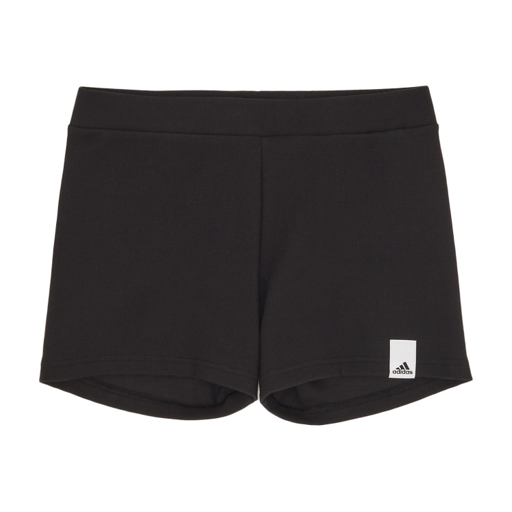 Женские шорты adidas LOUNGE RIB BOOTY SHORTS
