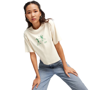 Женская футболка PUMA TEAM Relaxed Tee