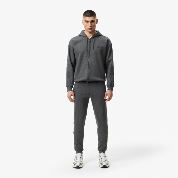 Мужские хлопковые спортивные брюки Lacoste свободного кроя