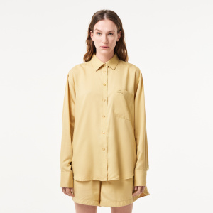 Женская Женская рубашка Lacoste с нагрудным карманом