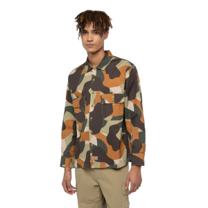 Мужская рубашка Dickies CAMO CANVAS WORK SHIRT