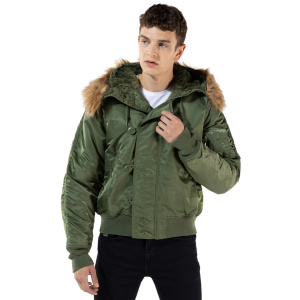 Мужская куртка Alpha Industries N-2B Short Waist Parka (HERITAGE)