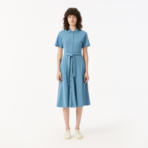 Женское Женское платье Lacoste из хлопка
