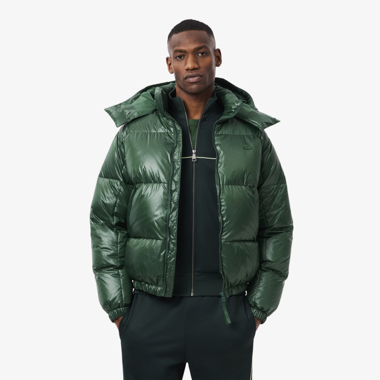 Мужская Мужская водоотталкивающая пуховая куртка Lacoste