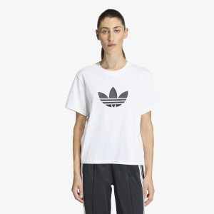 Женская футболка adidas TREFOIL BOXY