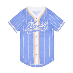 Женская рубашка Karl Kani VARSITY PINSTRIPE BASEBALL SHIRT