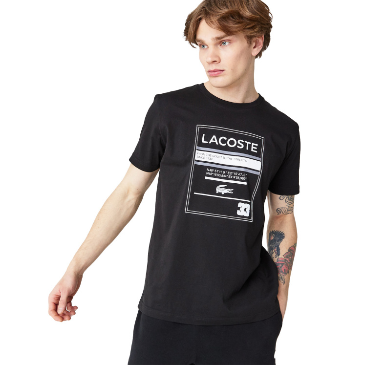 Мужская Футболка LACOSTE