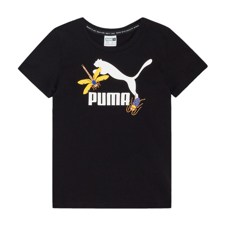 Детская футболка SMALL WORLD Prime Tee Puma Black