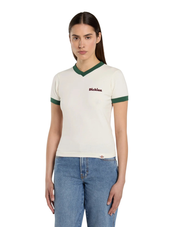 Женская футболка Dickies SLAYDEN RINGER TEE SS