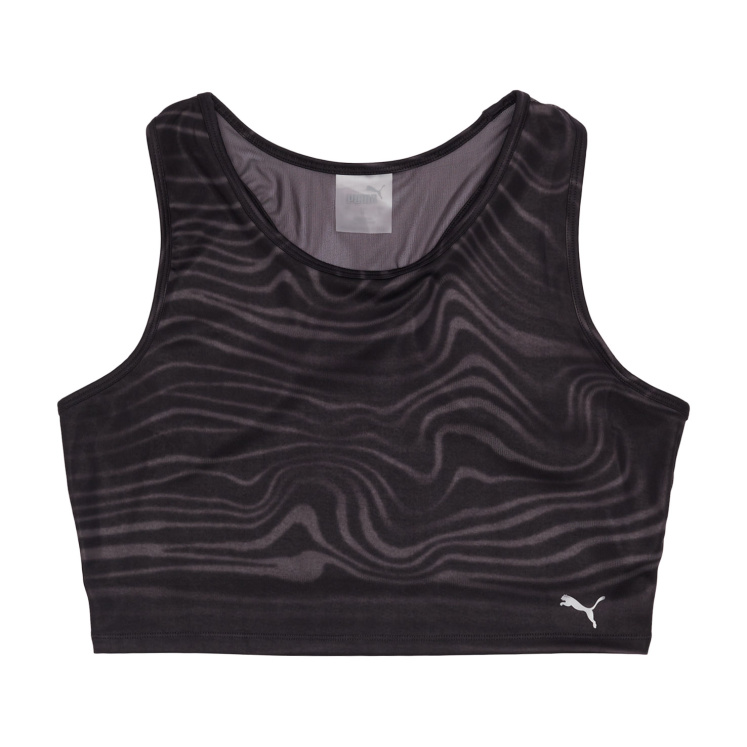 Женский топ PUMA STUDIO AOP CROP TANK