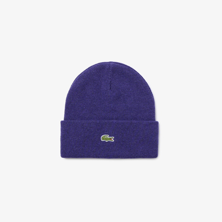 Шерстяная шапка Lacoste унисекс