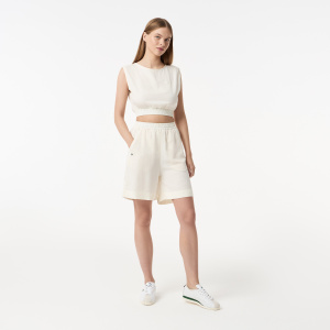 Женские Женские шорты Lacoste из смеси льна
