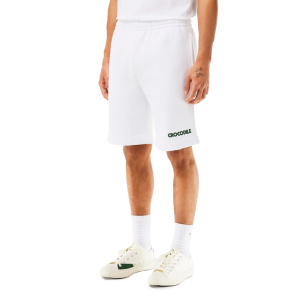 Мужские шорты Lacoste EMBROIDERED SLOGAN FLEECE JOGGER SHORTS