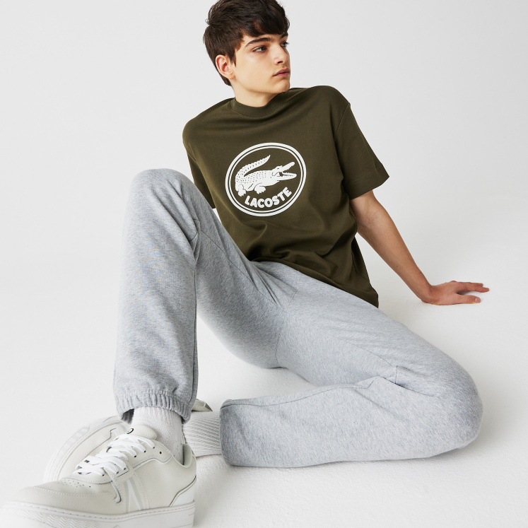 Мужской спортивный костюм Мужские флисовые брюки Lacoste для спорта Tennis