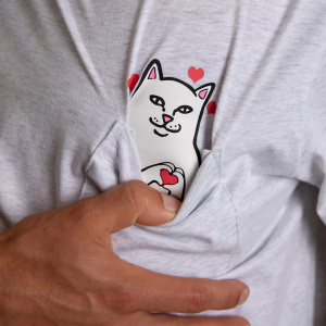 Мужская футболка RIPNDIP NERMAL LOVES POCKET TEE
