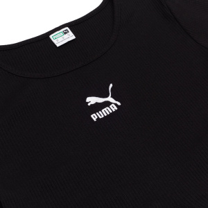 Женская футболка PUMA Classics Ribbed Tee