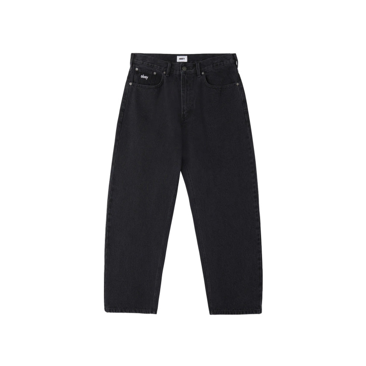Мужские брюки OBEY BIGWIG BAGGY DENIM